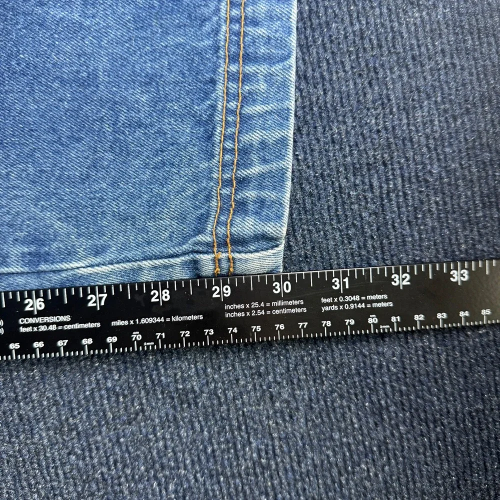 Vintage Ecko Unltd Baggy Carpenter Jeans 32x29 Medium Wash Rhino Skater Denim
